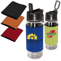 22 Oz. Voyager Tritan Bottle w/ Neoprene Sleeve